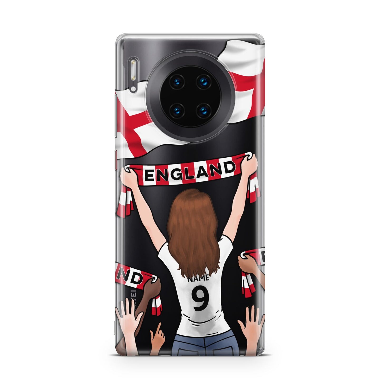Football Supporter Personalised Huawei Mate 30 Pro Phone Case