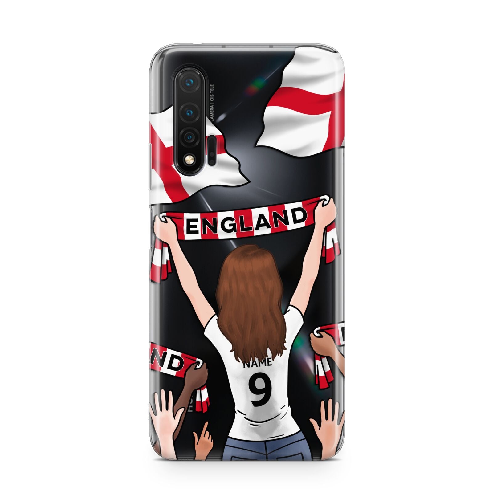 Football Supporter Personalised Huawei Nova 6 Phone Case
