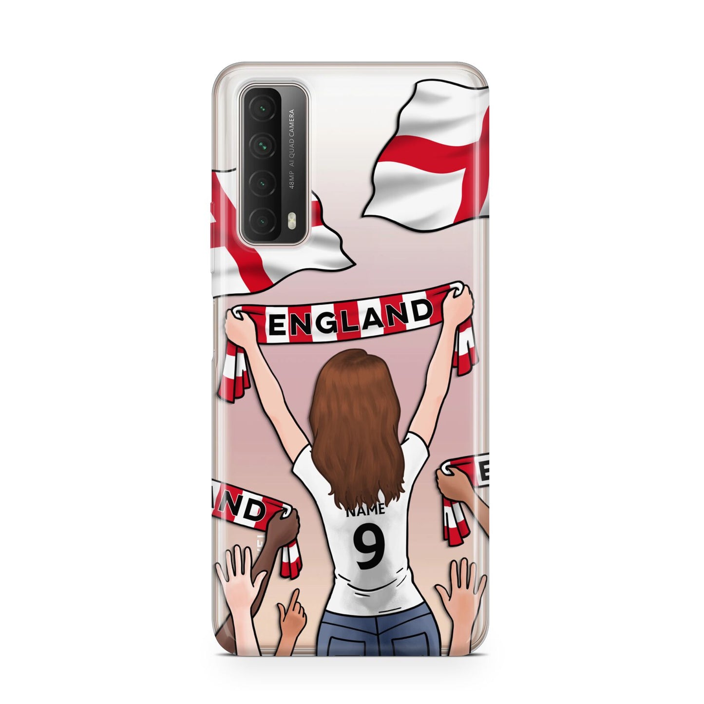 Football Supporter Personalised Huawei P Smart 2021