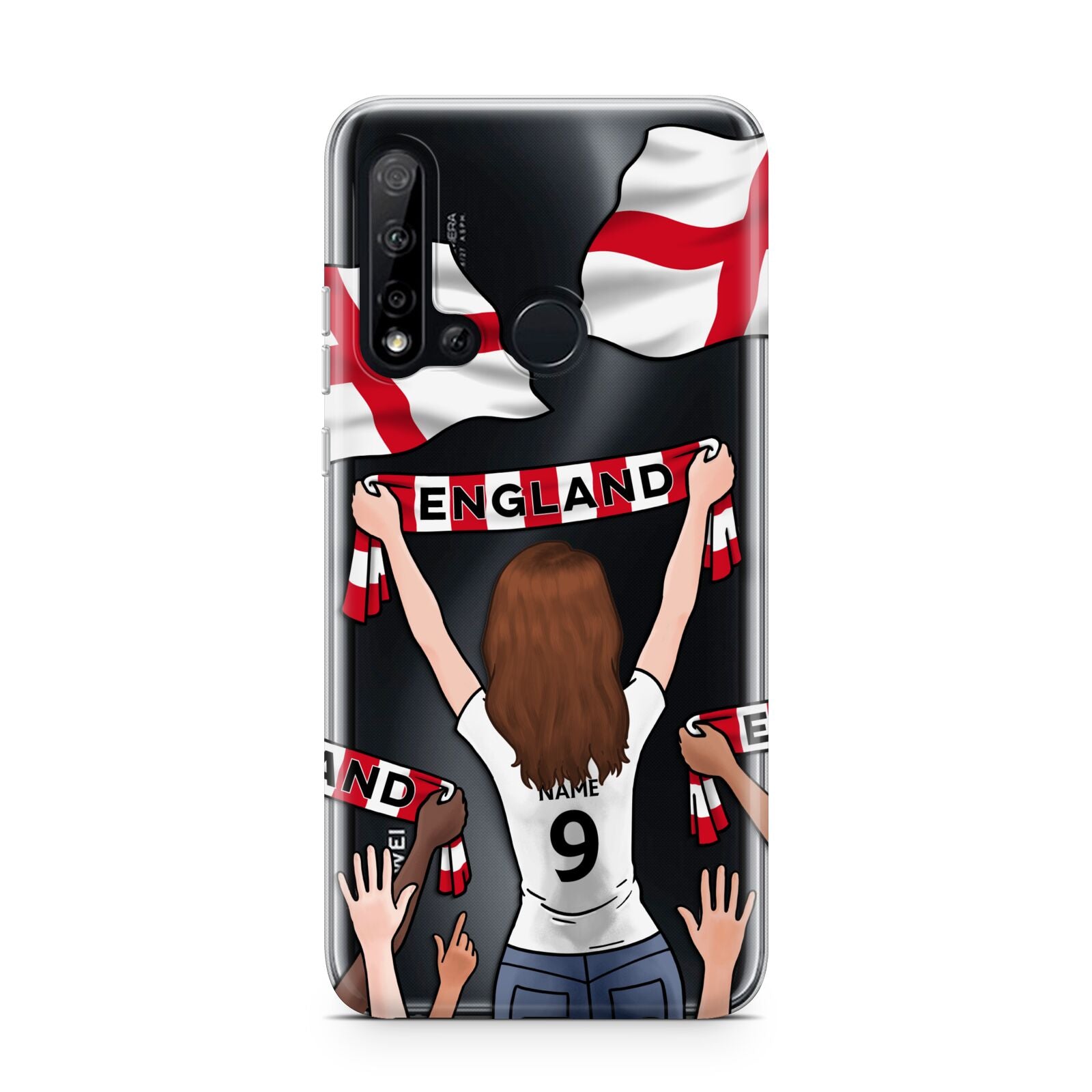 Football Supporter Personalised Huawei P20 Lite 5G Phone Case