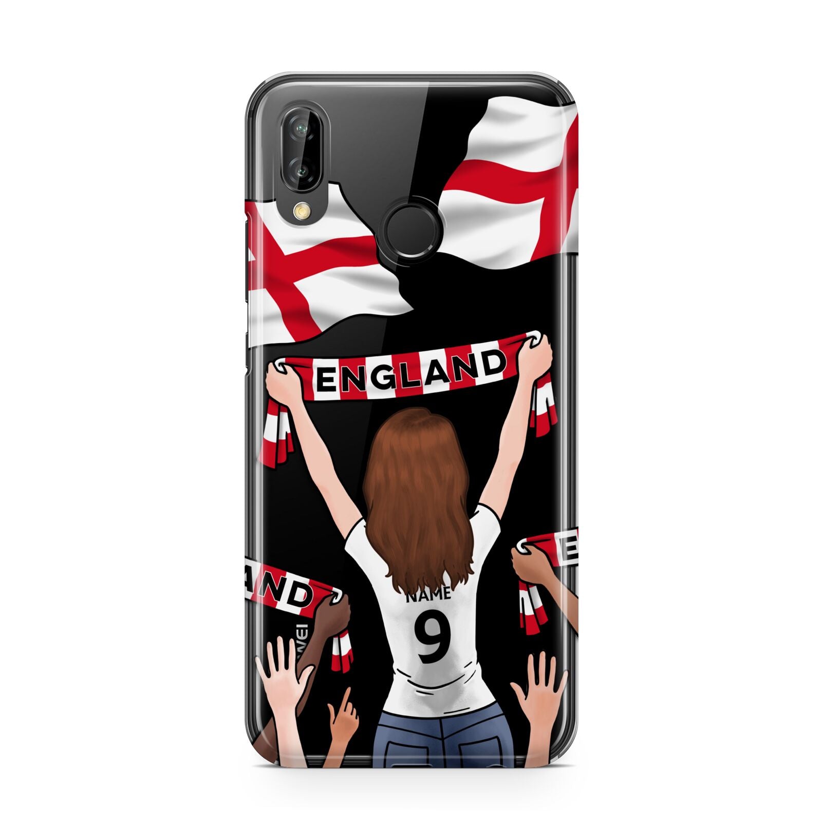 Football Supporter Personalised Huawei P20 Lite Phone Case