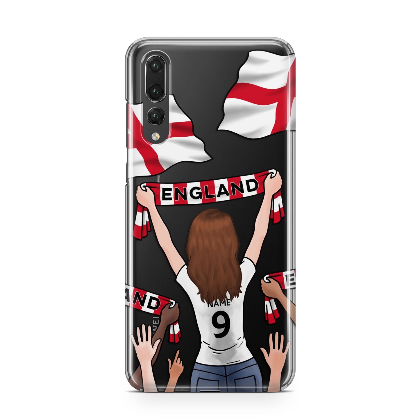 Football Supporter Personalised Huawei P20 Pro Phone Case