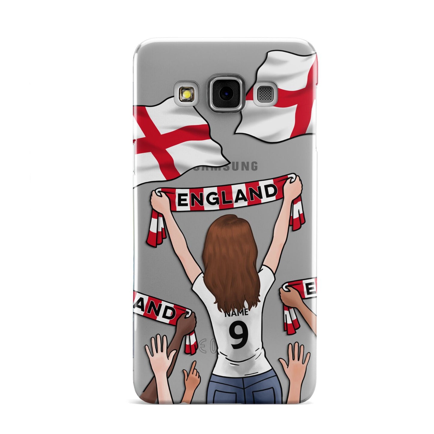 Football Supporter Personalised Samsung Galaxy A3 Case