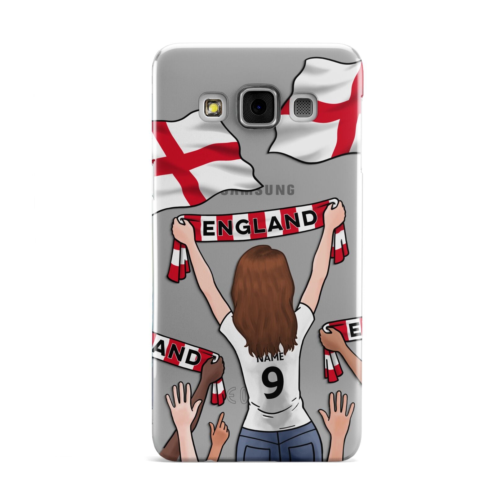 Football Supporter Personalised Samsung Galaxy A3 Case