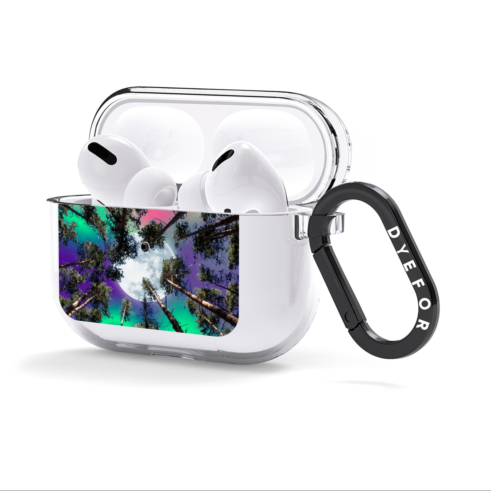Forest Moon AirPods Clear Case 3rd Gen Side Image