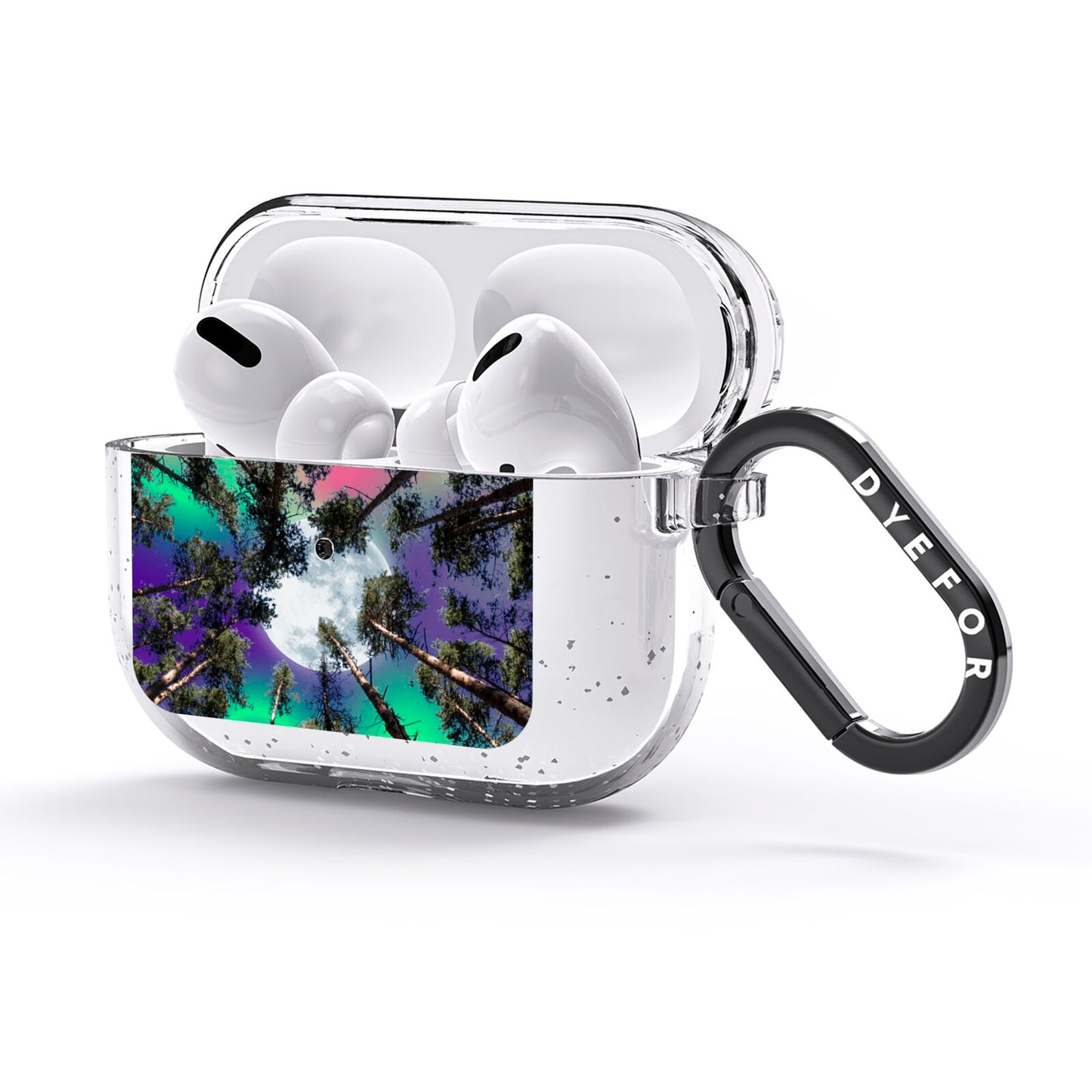 Forest Moon AirPods Glitter Case 3rd Gen Side Image