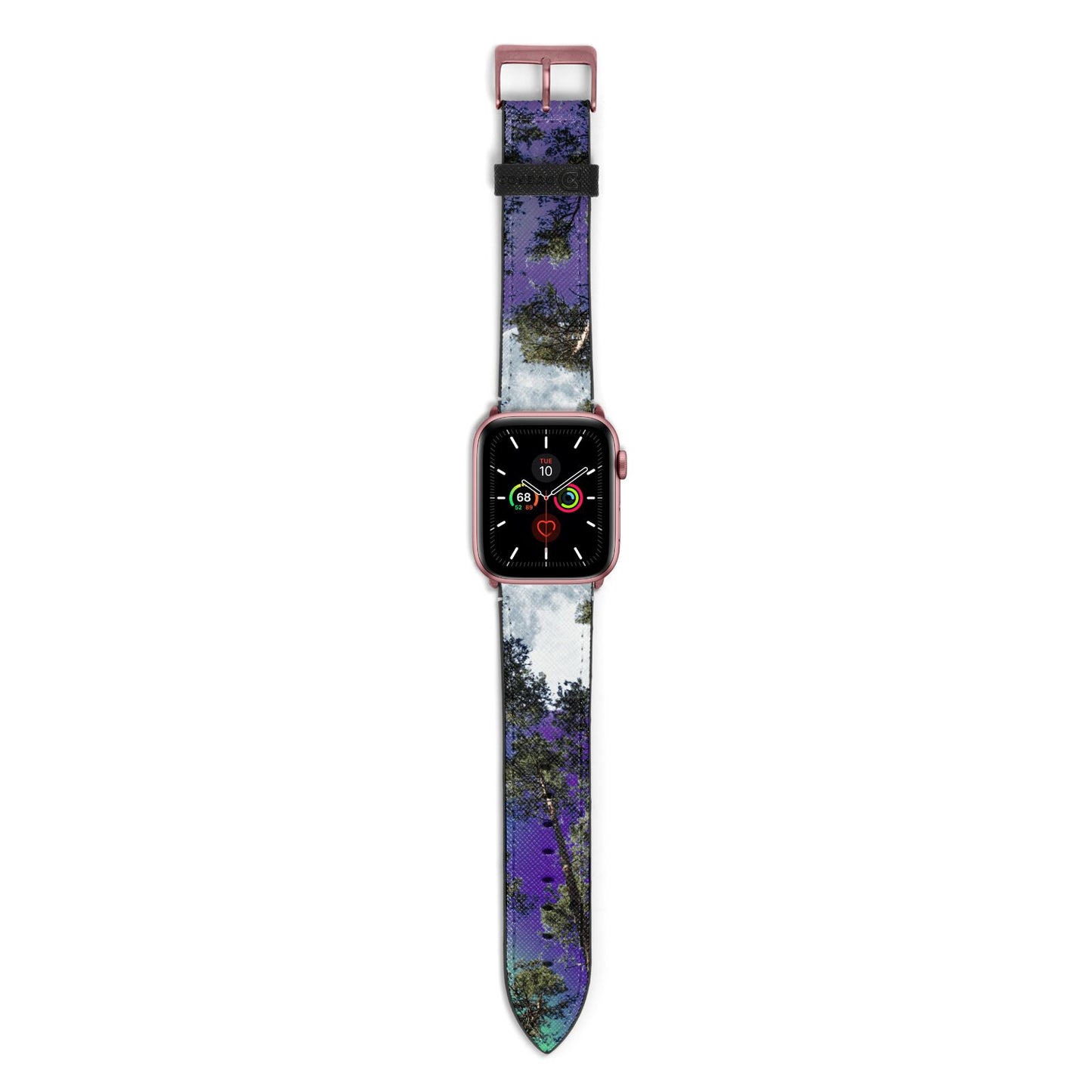Forest Moon Apple Watch Strap with Rose Gold Hardware