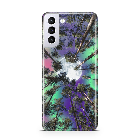 Forest Moon Samsung S21 Plus Phone Case