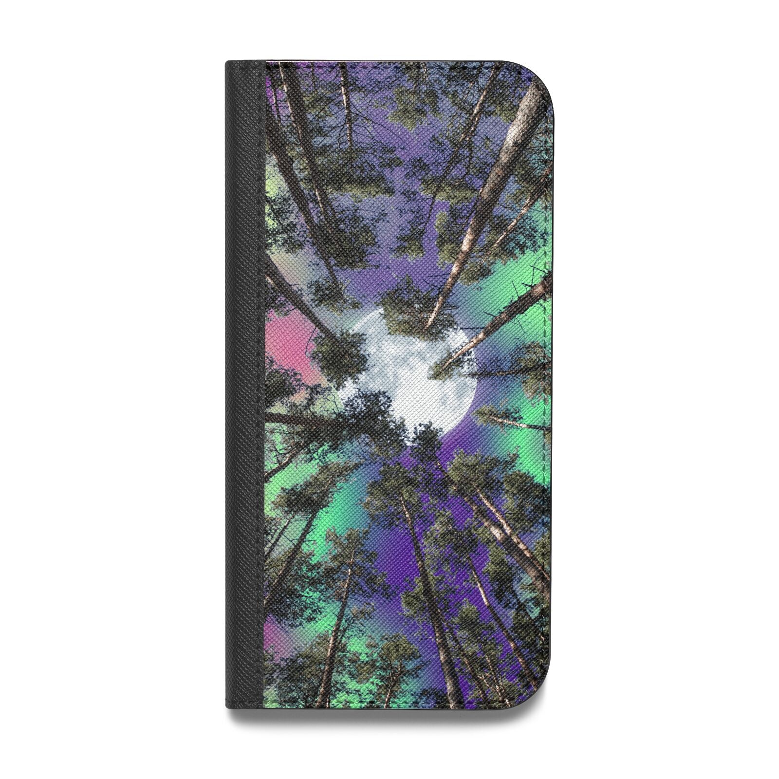 Forest Moon Vegan Leather Flip Samsung Case