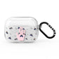 Fortune Teller Hands and Skull Moths AirPods Pro Clear Case