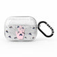 Fortune Teller Hands and Skull Moths AirPods Pro Glitter Case