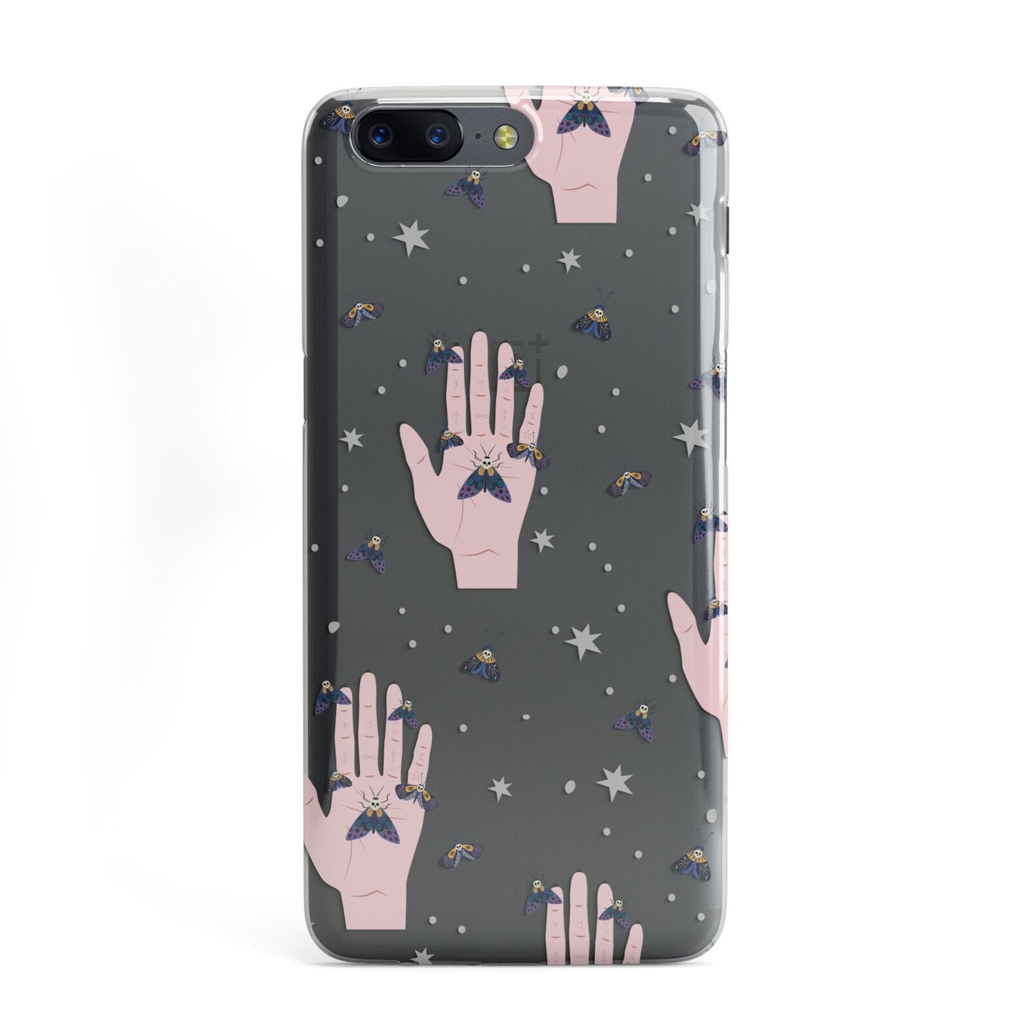 Fortune Teller Hands and Skull Moths OnePlus Case