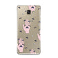 Fortune Teller Hands and Skull Moths Samsung Galaxy A3 2016 Case on gold phone