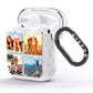 Four Square Photo Tiles AirPods Glitter Case Side Image