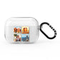 Four Square Photo Tiles AirPods Pro Clear Case