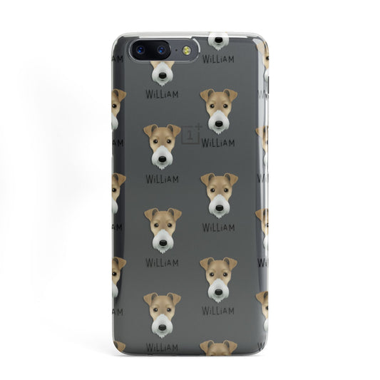 Fox Terrier Icon with Name OnePlus Case