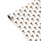 Fox Terrier Icon with Name Personalised Gift Wrap