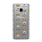 Fox Terrier Icon with Name Samsung Galaxy S9 Case