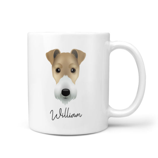 Fox Terrier Personalised 10oz Mug