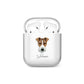 Fox Terrier Personalised AirPods Case