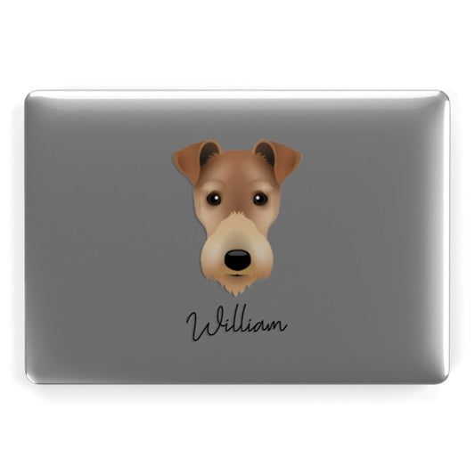 Fox Terrier Personalised Apple MacBook Case