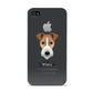Fox Terrier Personalised Apple iPhone 4s Case