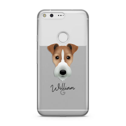 Fox Terrier Personalised Google Pixel Case