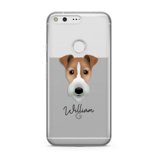 Fox Terrier Personalised Google Pixel Case