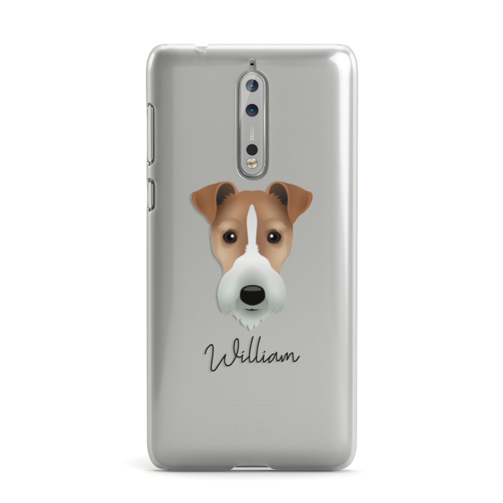 Fox Terrier Personalised Nokia Case