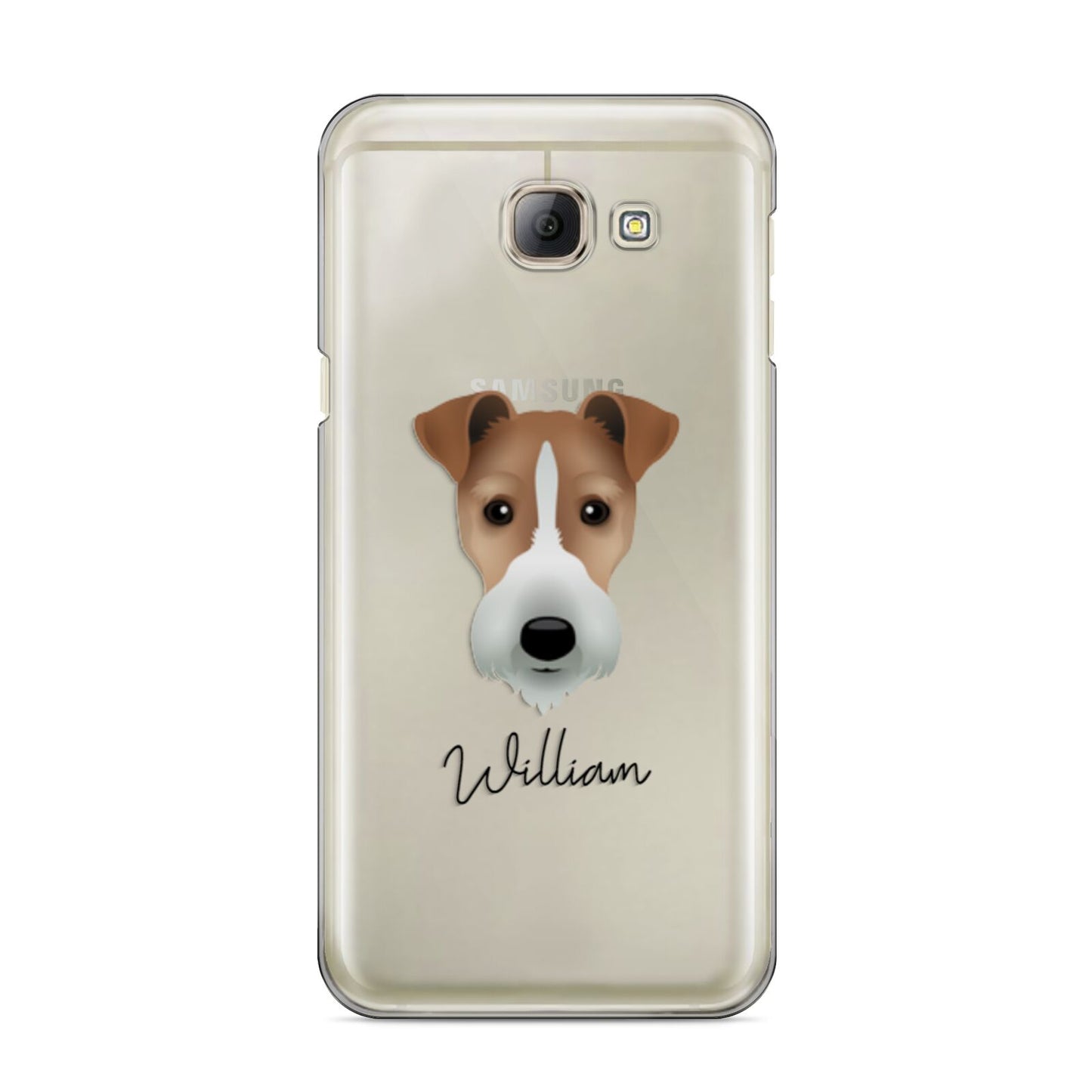Fox Terrier Personalised Samsung Galaxy A8 2016 Case