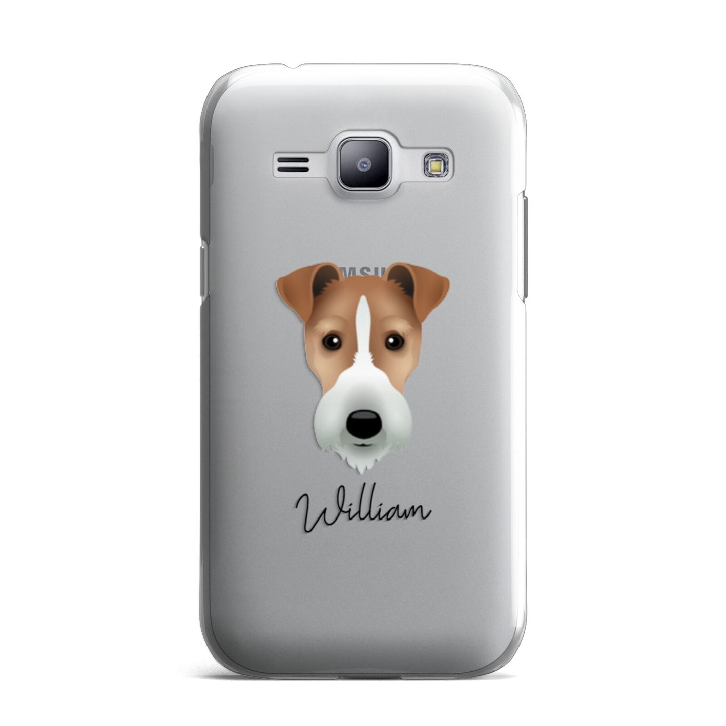 Fox Terrier Personalised Samsung Galaxy J1 2015 Case