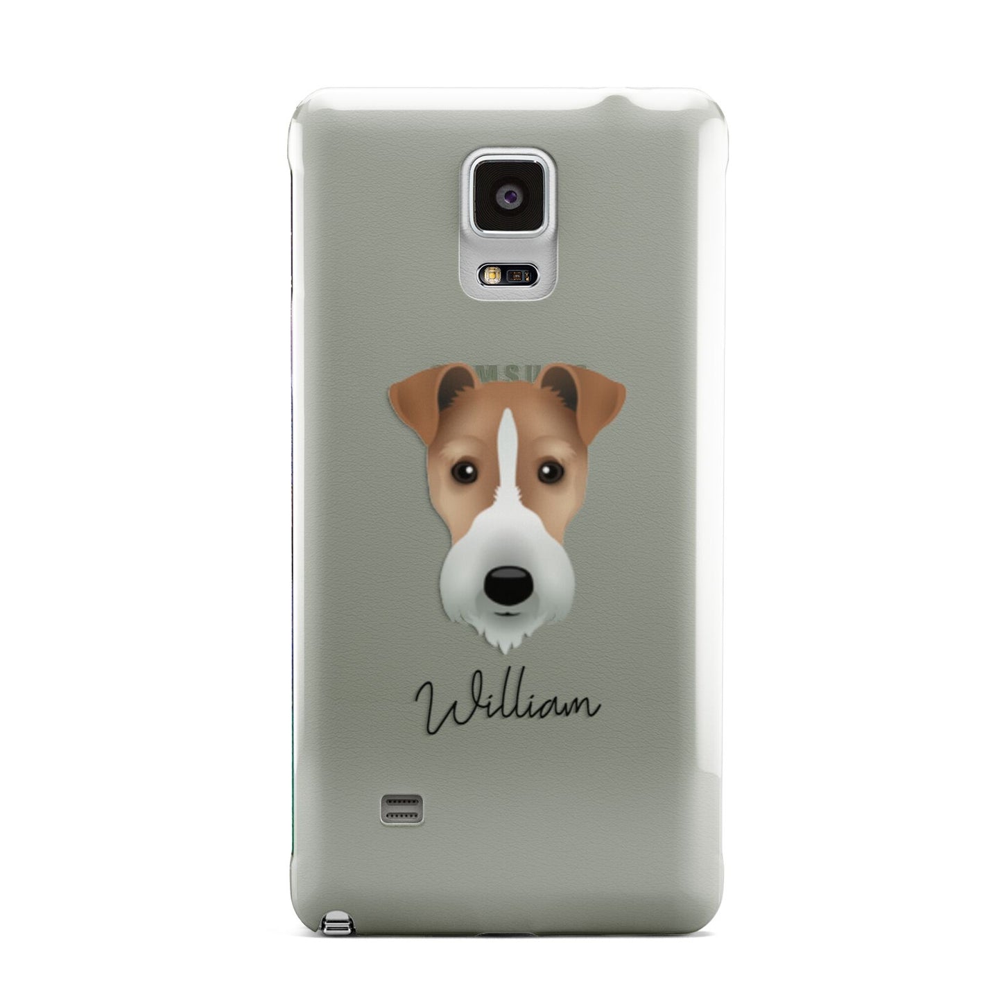 Fox Terrier Personalised Samsung Galaxy Note 4 Case