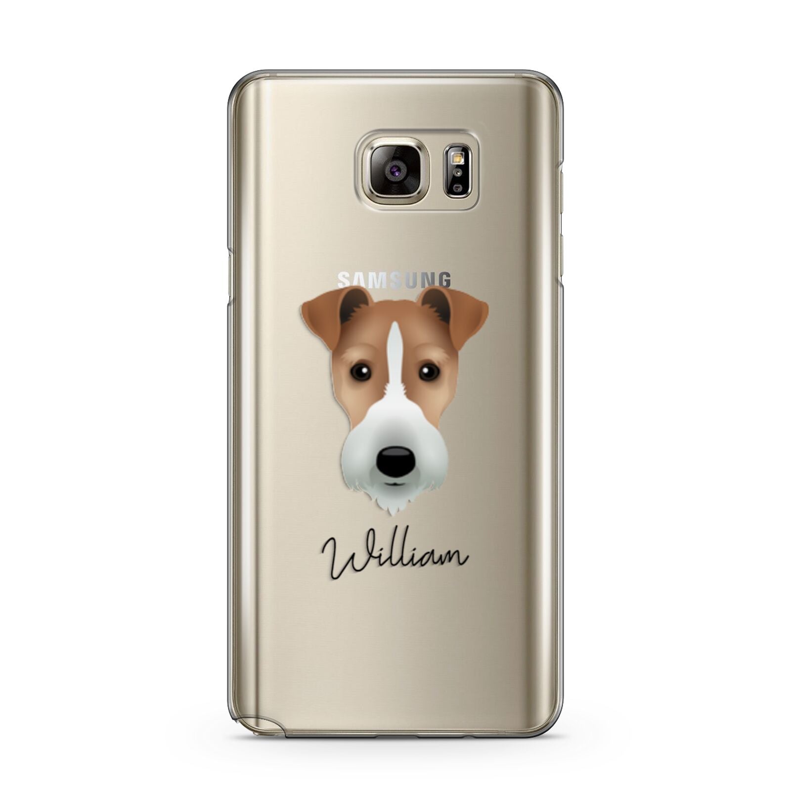 Fox Terrier Personalised Samsung Galaxy Note 5 Case
