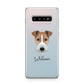 Fox Terrier Personalised Samsung Galaxy S10 Plus Case