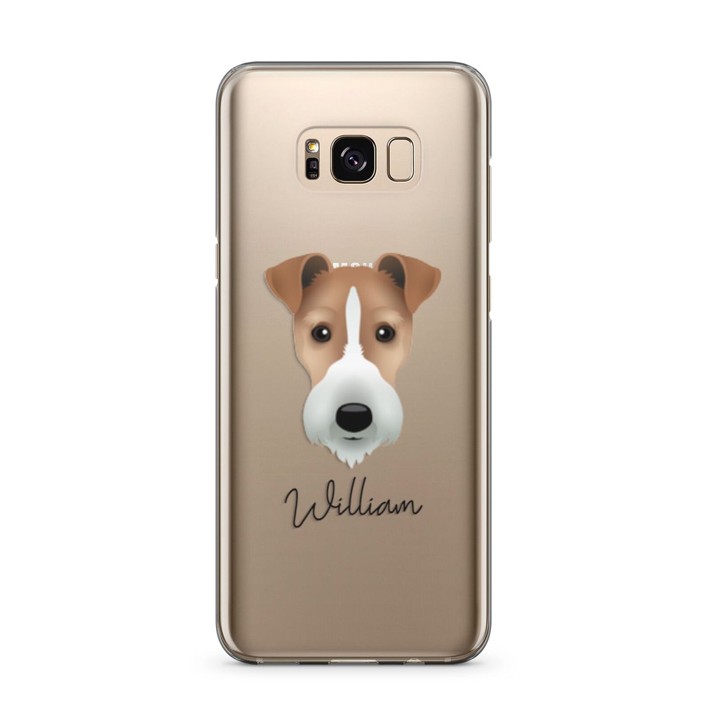 Fox Terrier Personalised Samsung Galaxy S8 Plus Case
