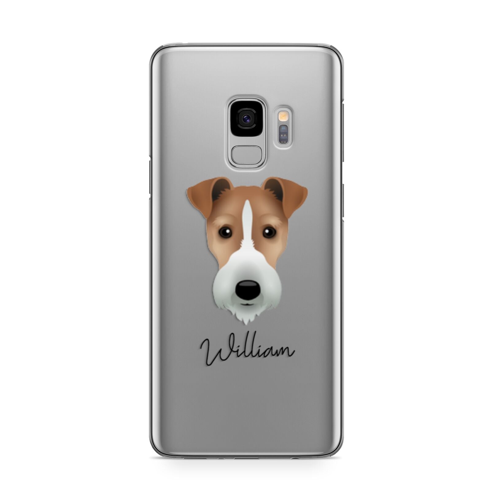 Fox Terrier Personalised Samsung Galaxy S9 Case