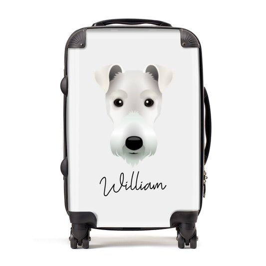 Fox Terrier Personalised Suitcase