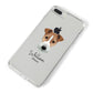 Fox Terrier Personalised iPhone 8 Plus Bumper Case on Silver iPhone Alternative Image