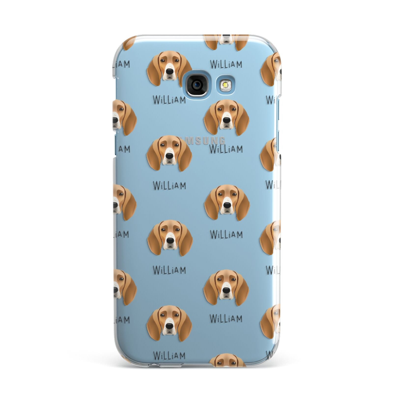 Foxhound Icon with Name Samsung Galaxy A7 2017 Case