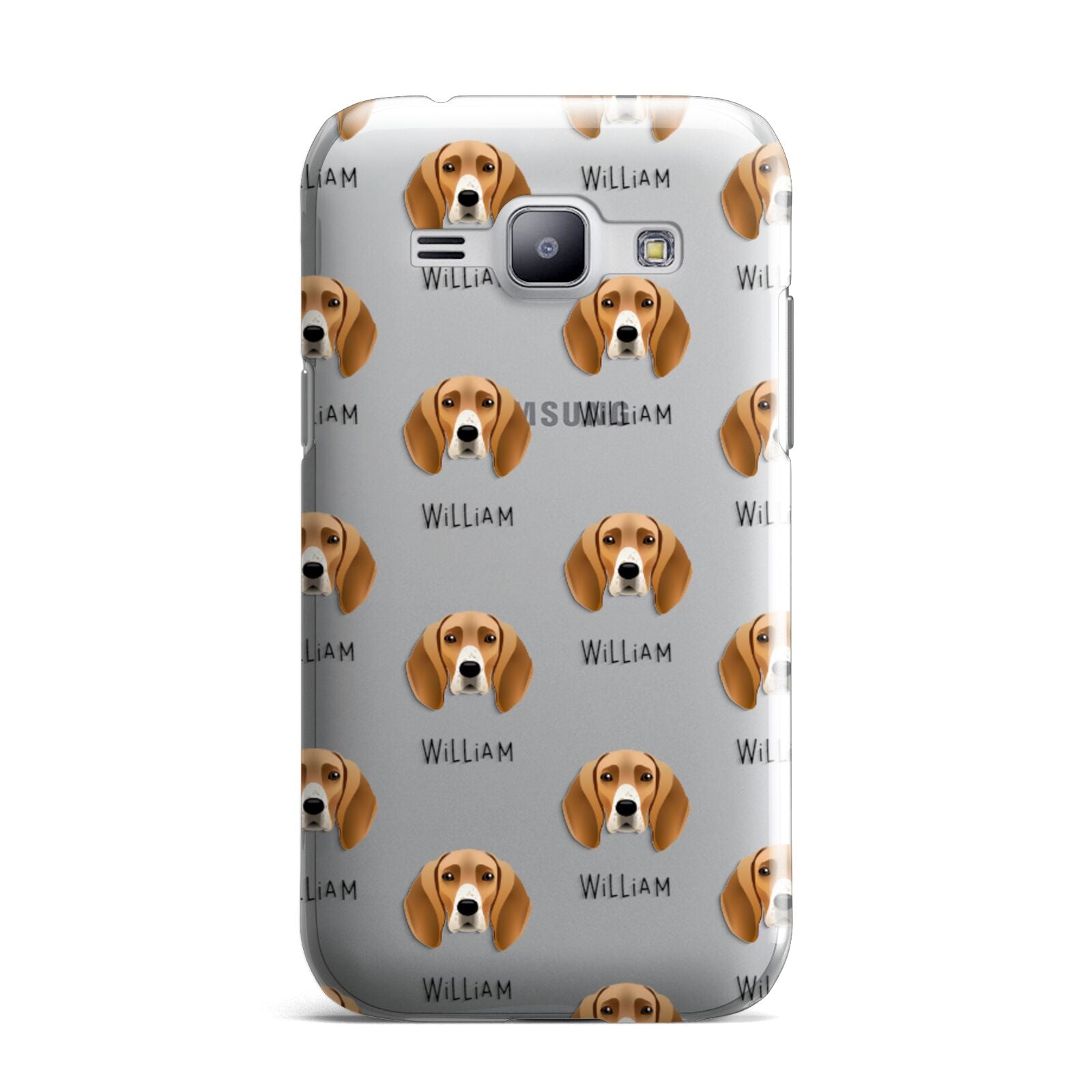 Foxhound Icon with Name Samsung Galaxy J1 2015 Case