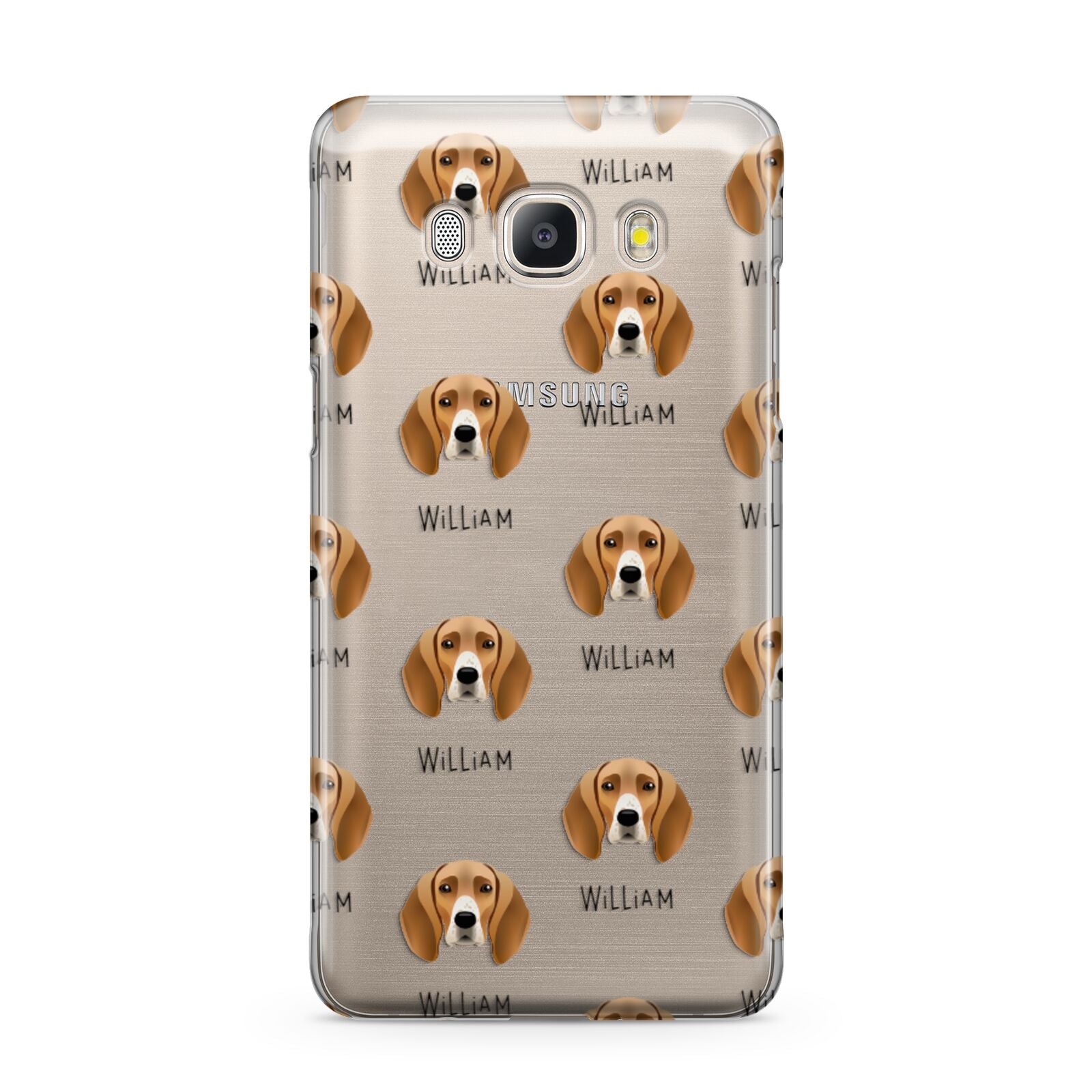 Foxhound Icon with Name Samsung Galaxy J5 2016 Case