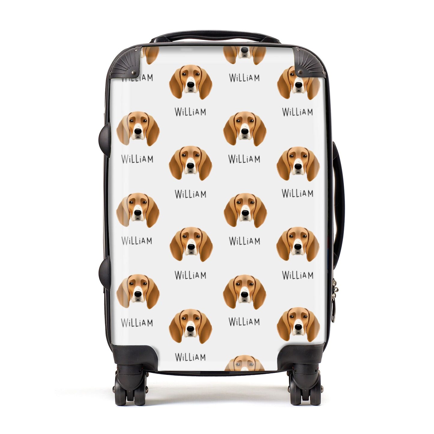 Foxhound Icon with Name Suitcase