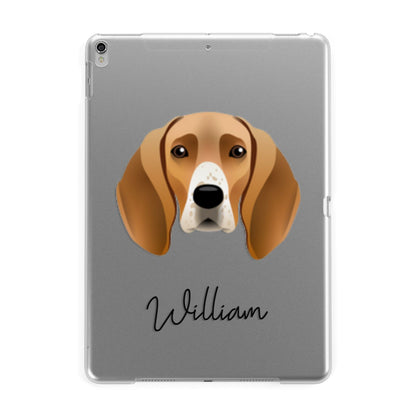 Foxhound Personalised Apple iPad Silver Case