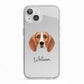 Foxhound Personalised iPhone 13 TPU Impact Case with White Edges