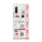 Fragile Delivery Labels with Name Sony Xperia 10 III Case