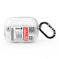 Fragile Parcel Labels with Name AirPods Pro Clear Case