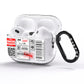 Fragile Parcel Stickers with Name AirPods Pro Glitter Case Side Image