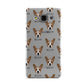 French Bull Jack Icon with Name Samsung Galaxy A3 Case