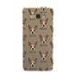 French Bull Jack Icon with Name Samsung Galaxy A8 Case