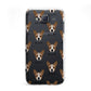 French Bull Jack Icon with Name Samsung Galaxy J5 Case